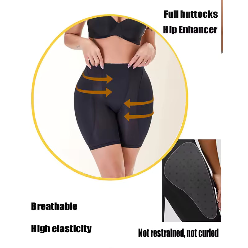 Short Invisible avec Rembourrage Fessier