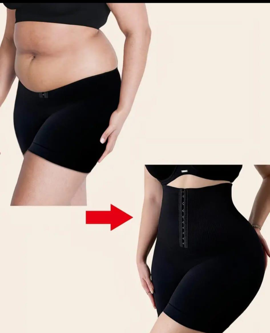 Short Minceur Taille Haute – Effet Ventre Plat & Fessier Galbé