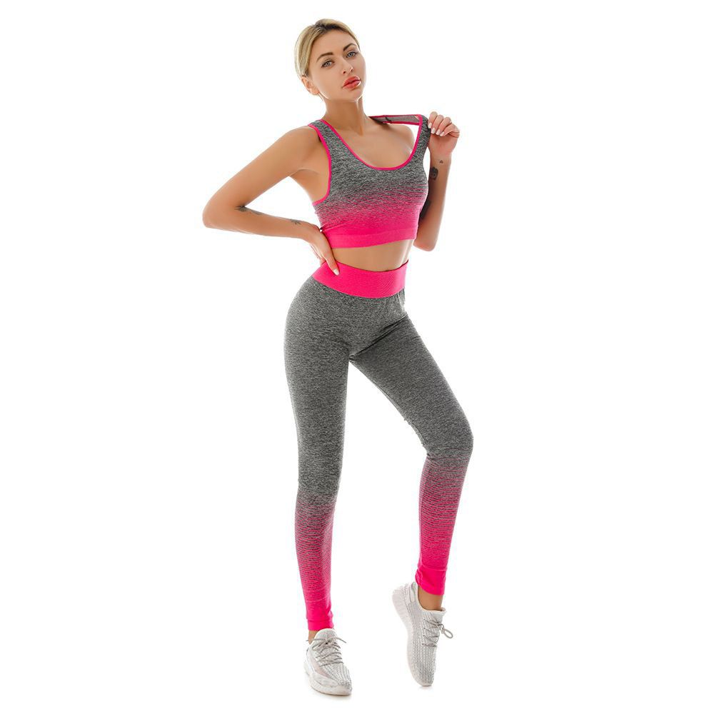 Ensemble Sport Femme – Haut & Legging (Course & Yoga)
