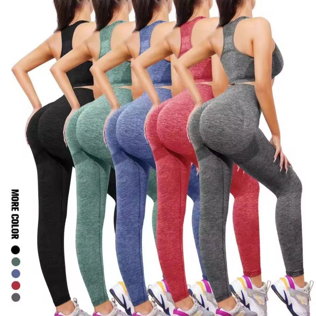 Ensemble Sport Femme – Haut & Legging (Course & Yoga)