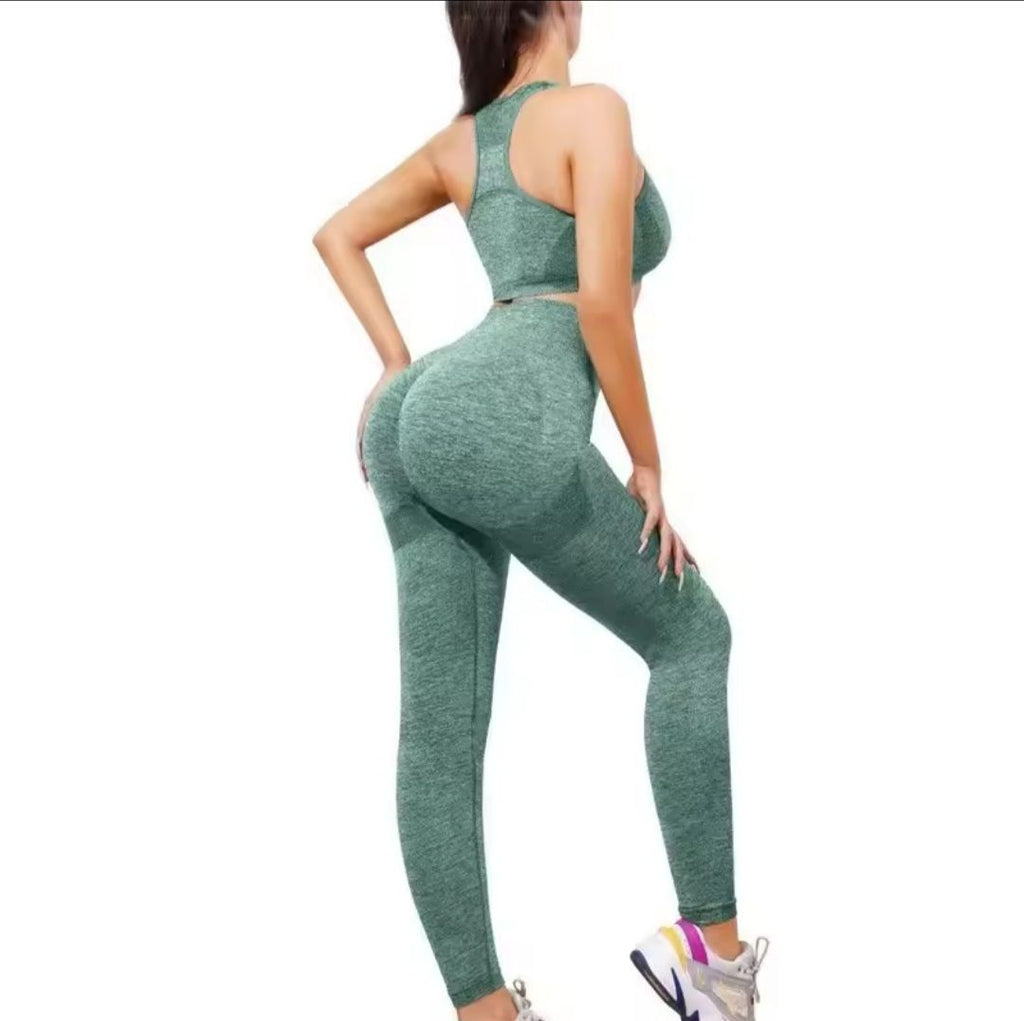 Ensemble Sport Femme – Haut & Legging (Course & Yoga)